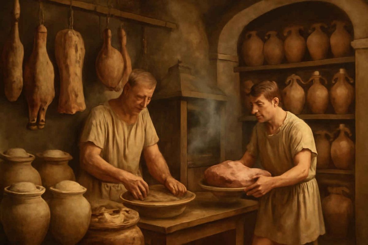Conservação de Alimentos na Roma Antiga: Técnicas de Salga, Defumação e Fermentação