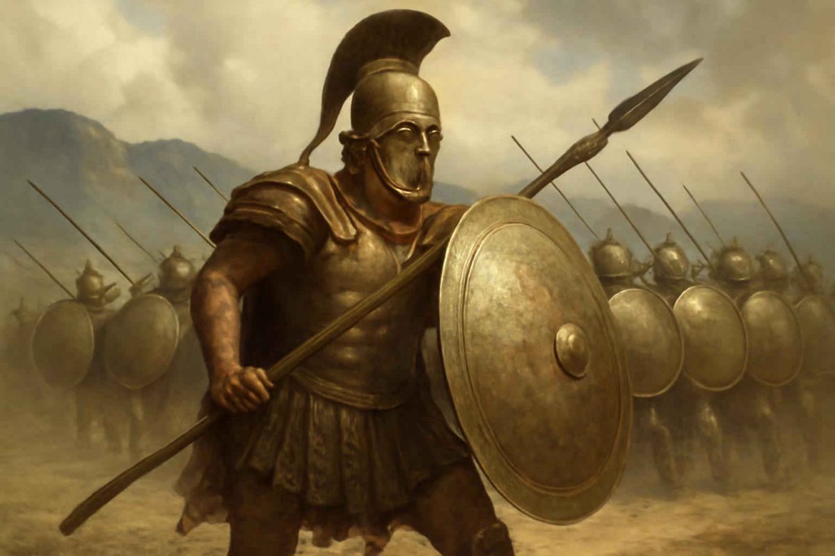 Evolução das Armas Hoplitas na Grécia Antiga: lanças, escudos e táticas
