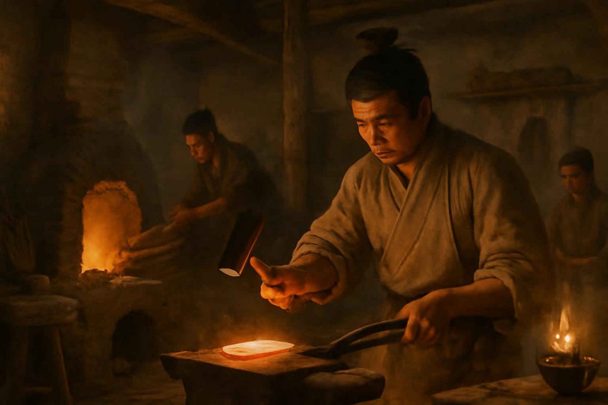 Fundição de Ferro no Império Han: Técnicas, Organização e Legado