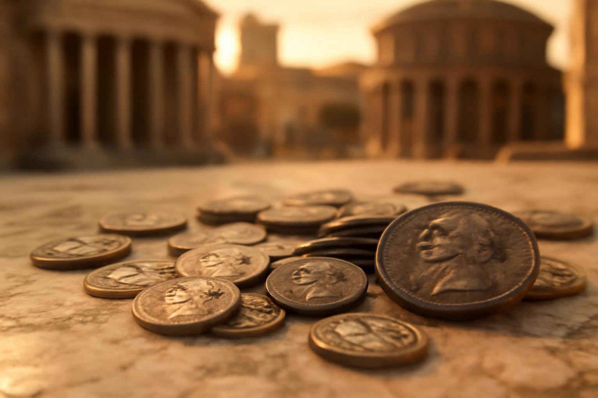 Sistema Monetário Romano: Denário, Sestércio e Legado Econômico
