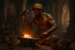 Aço Wootz na Índia Antiga: forjamento, comércio e legado metalúrgico