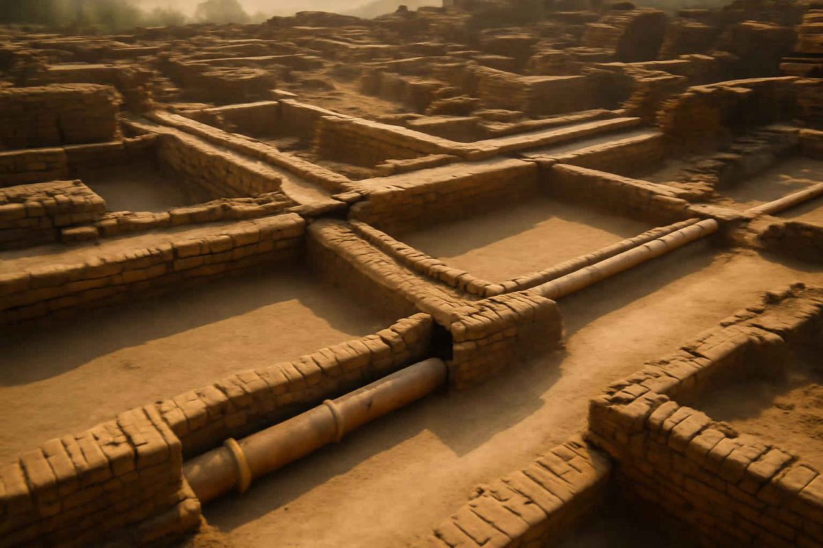 Como Funcionava o Sistema de Drenagem em Mohenjo-Daro