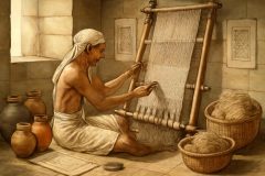 Tecelagem no Egito Antigo: técnicas, usos sociais e legado