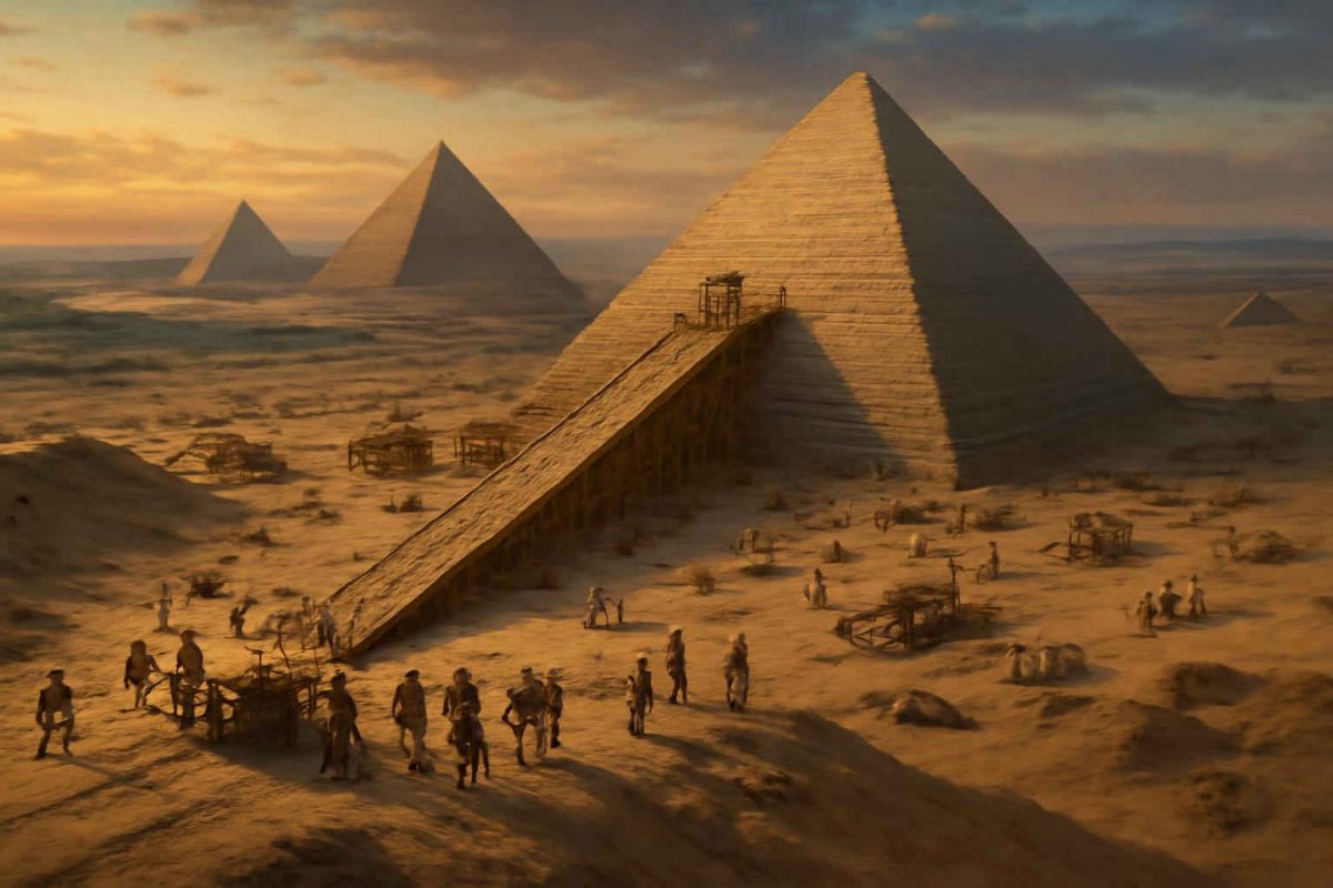 Pirâmides de Gizé: arquitetura, construção e legado histórico