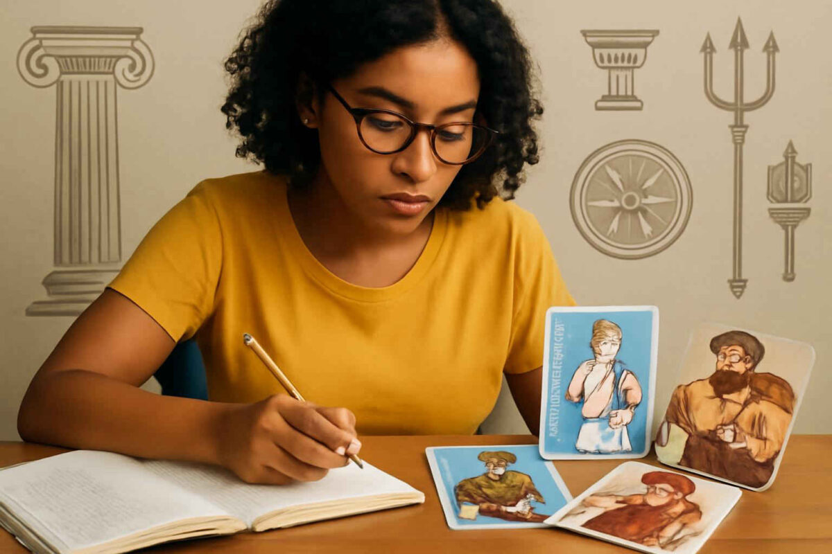 Como diferenciar deuses olímpicos, heróis e semideuses em provas e redações sem confundir origem, culto e função mítica