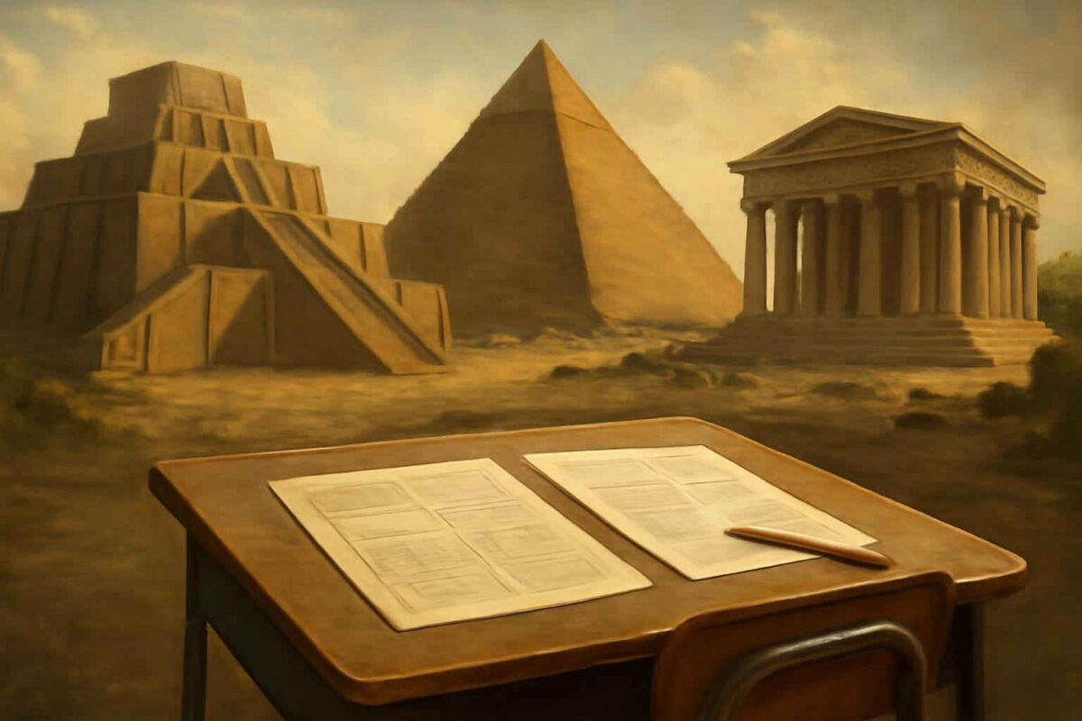 Como diferenciar zigurate, pirâmide e templo em provas e trabalhos sem confundir função religiosa, forma e contexto histórico