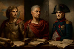 Como diferenciar Alexandre Magno, Júlio César e Napoleão sem anacronismo: critérios para provas, redações e comparações históricas
