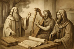 Como diferenciar druidas, bardos e ovates sem confundir função religiosa, memória oral e saber ritual