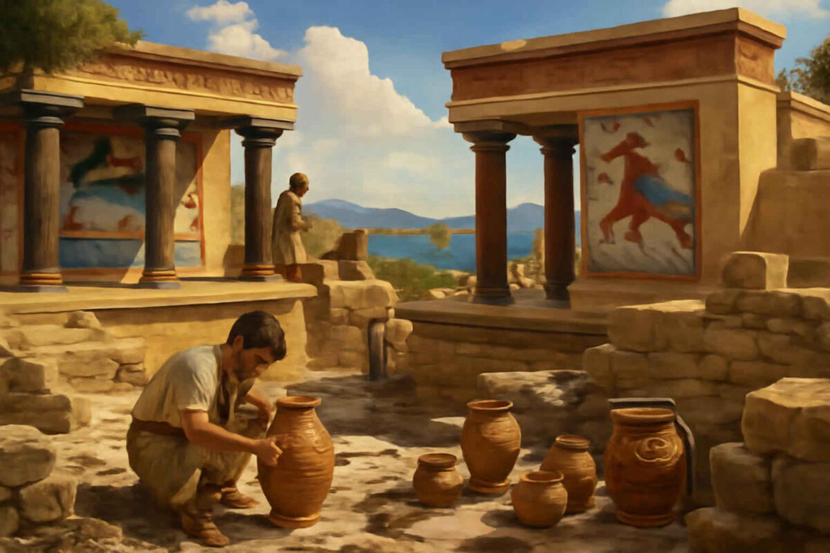 O que foi a Civilização Minoica e por que ela é importante para a história do mundo antigo