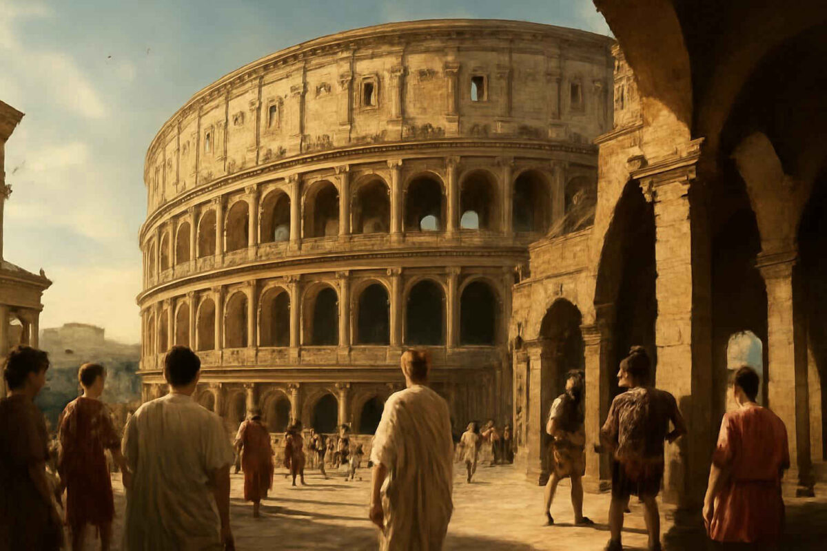 O que foi o Coliseu e por que ele se tornou um símbolo de Roma Antiga