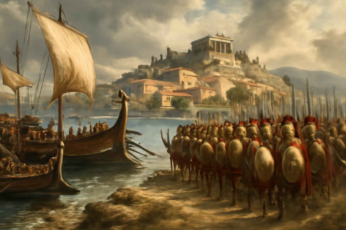 O que foi a Guerra do Peloponeso e por que Atenas e Esparta entraram em conflito