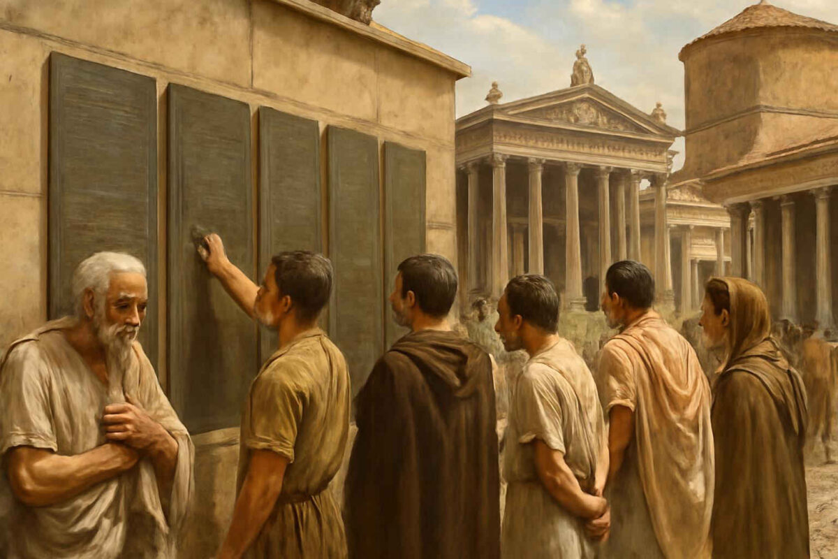 O que foi a Lei das Doze Tábuas e por que ela é tão importante para a história de Roma