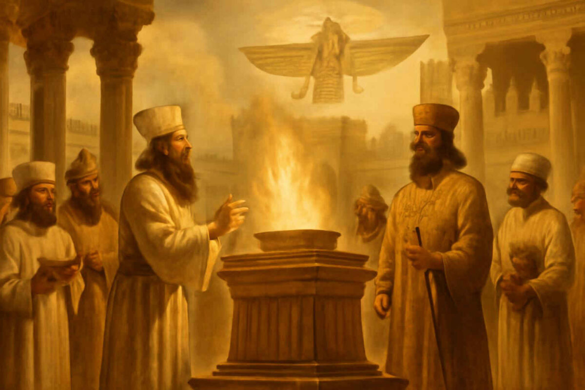 O que foi a mitologia persa e por que ela é importante para entender religião, poder e identidade no mundo antigo