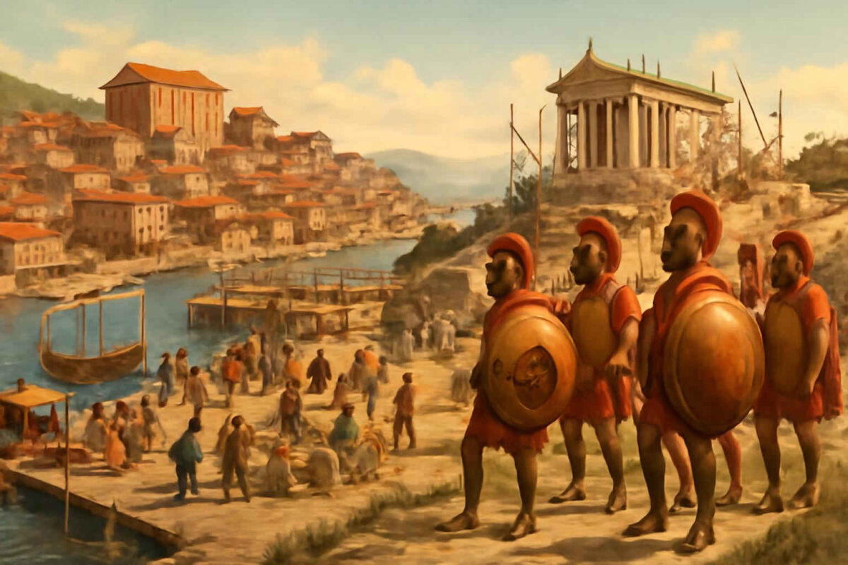 O que foi o Período Arcaico da Grécia e por que ele preparou o caminho para a pólis, a colonização e a democracia